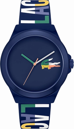 Lacoste Neocroc Men's Quartz Watch - Multicolor Statement Timepiece