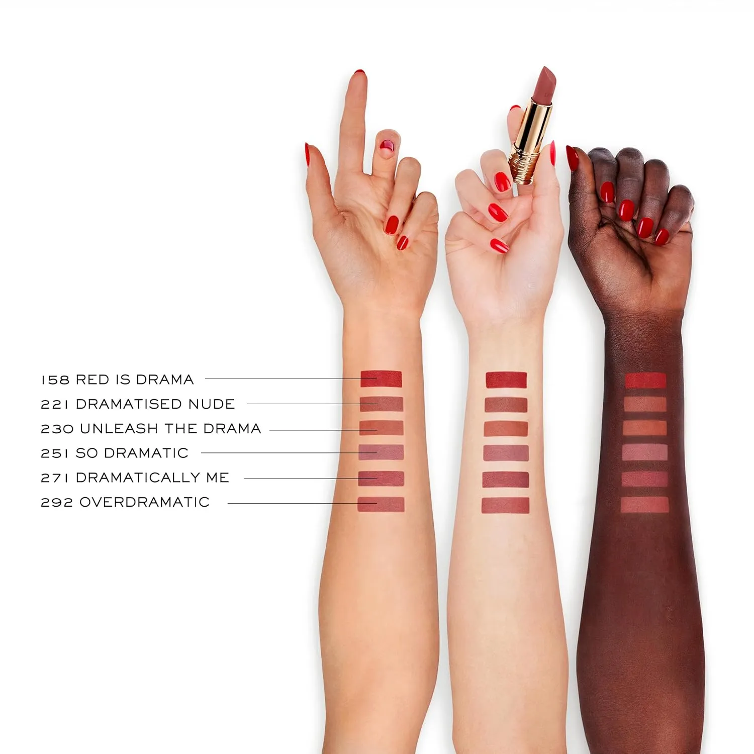 Lancôme L'Absolu Rouge Drama Matte Lipstick - Bold Matte Finish - Lasting Comfort & Hydration