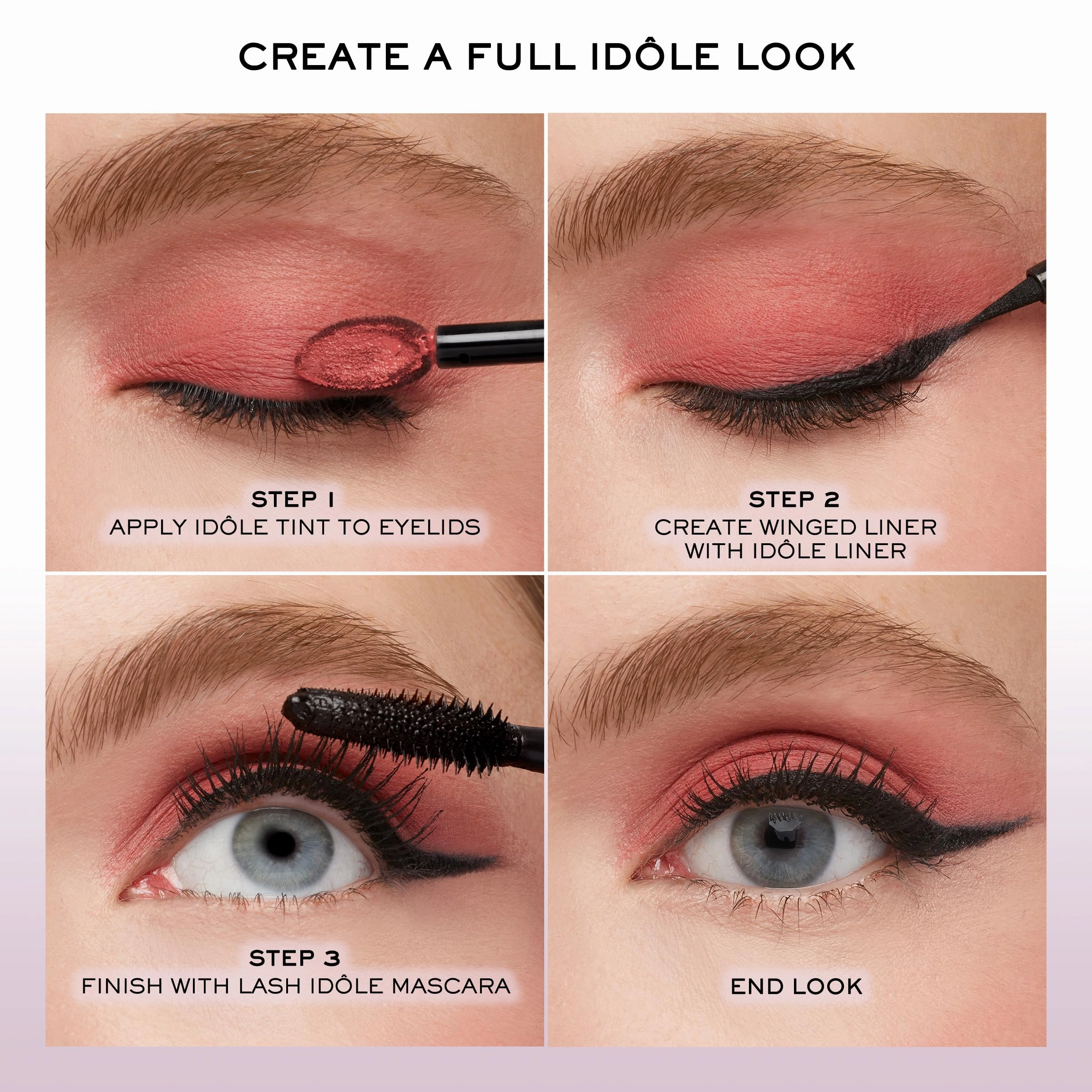 Lancôme Idôle Tint Long Wear Liquid Eyeliner & Eyeshadow - Multi-Use Eye Makeup in Matte & Shimmer Finishes - Buildable Color & Up to 16H of Wear - 02 Desert Sand: Neutral Bronze Shimmer