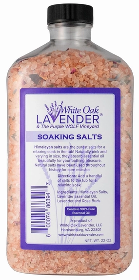 Lavender Himalayan Soaking Salts (22 oz)