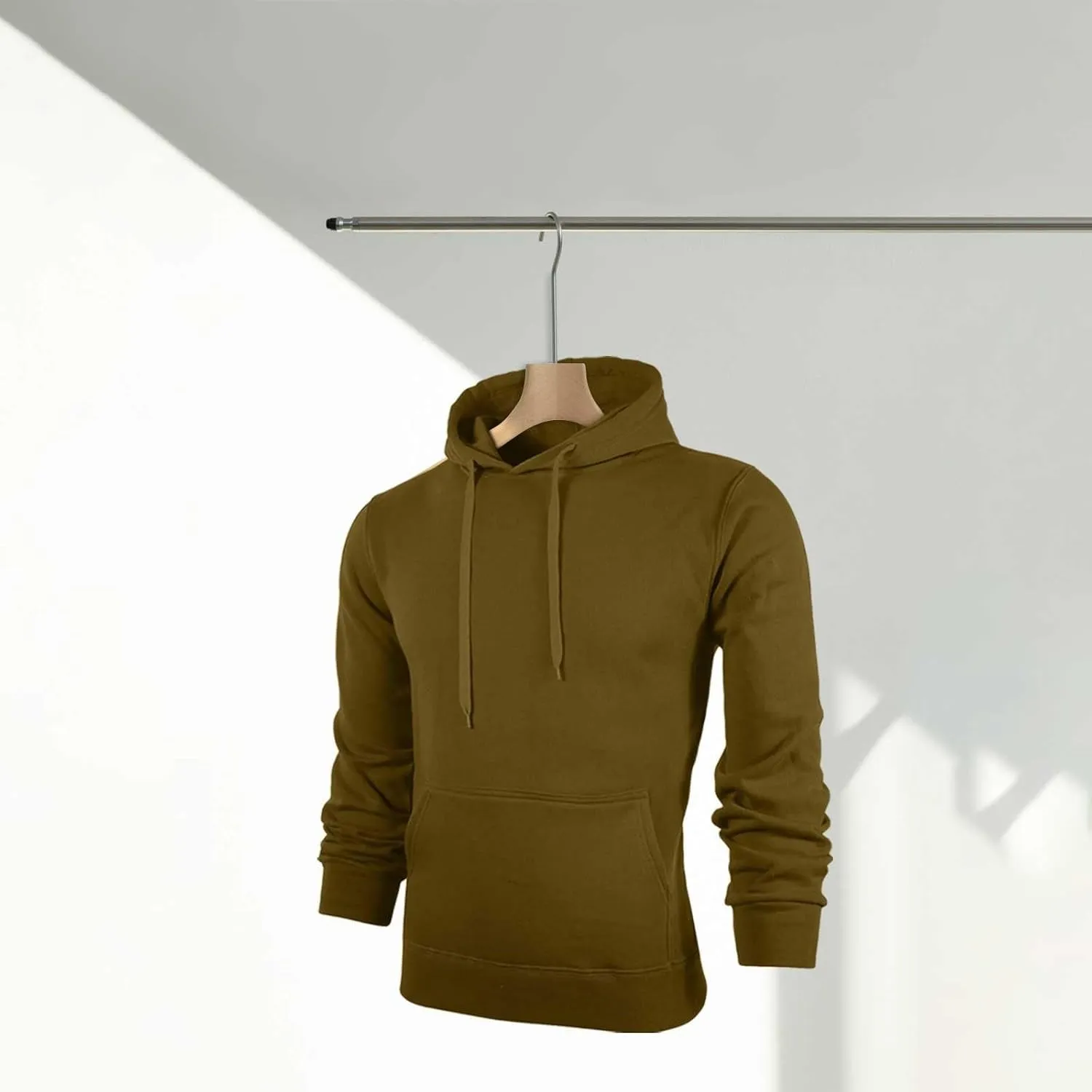 LCMTWX Hoodies for Guys Winter Casual Loose Solid Hooded Sweater Top Pullover Y2K Pullover Hoodie Cotton Sweatshirt for