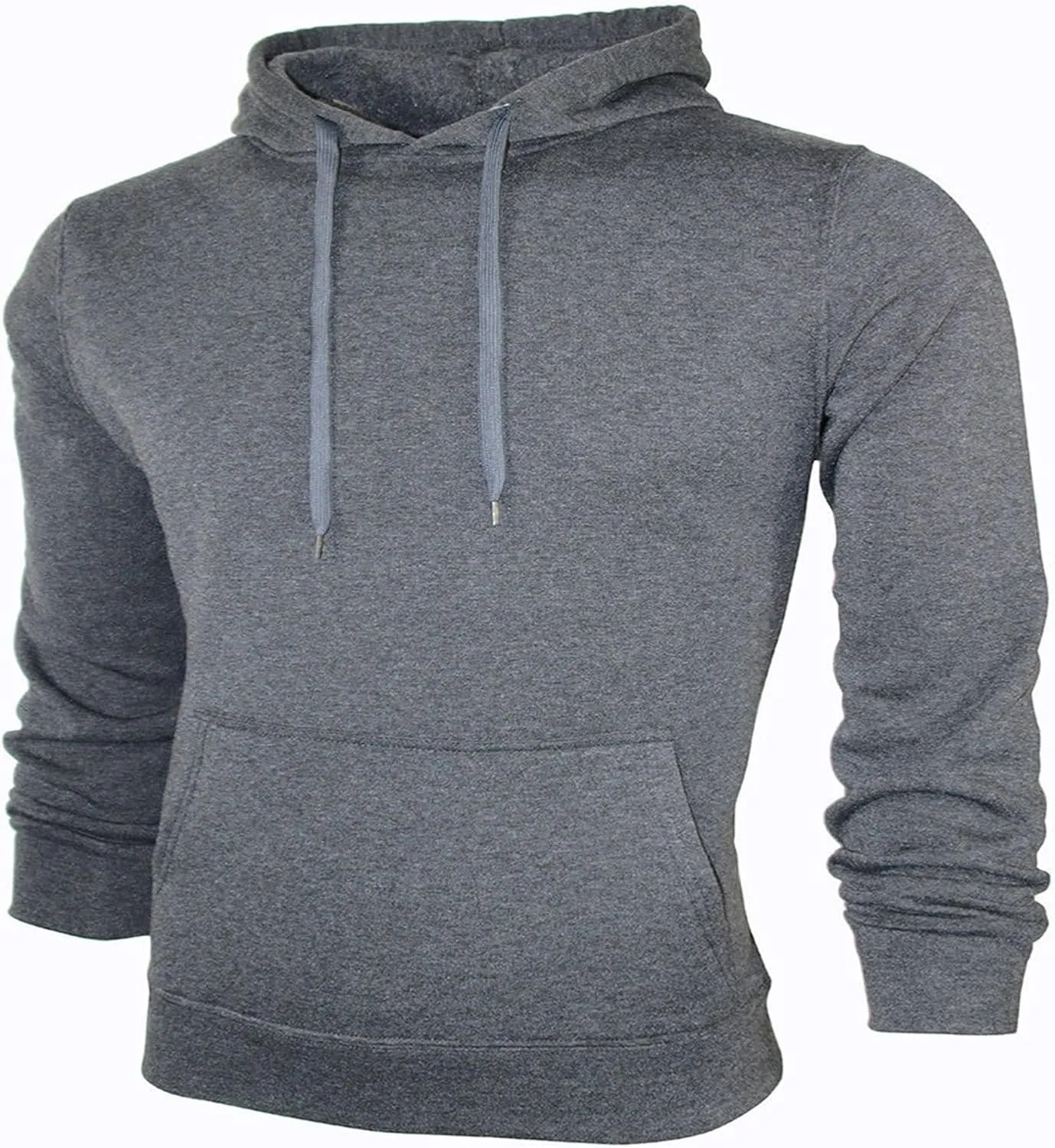 LCMTWX Hoodies for Guys Winter Casual Loose Solid Hooded Sweater Top Pullover Y2K Pullover Hoodie Cotton Sweatshirt for