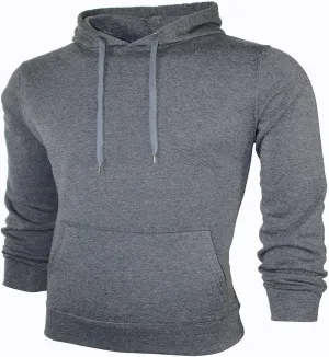 LCMTWX Hoodies for Guys Winter Casual Loose Solid Hooded Sweater Top Pullover Y2K Pullover Hoodie Cotton Sweatshirt for