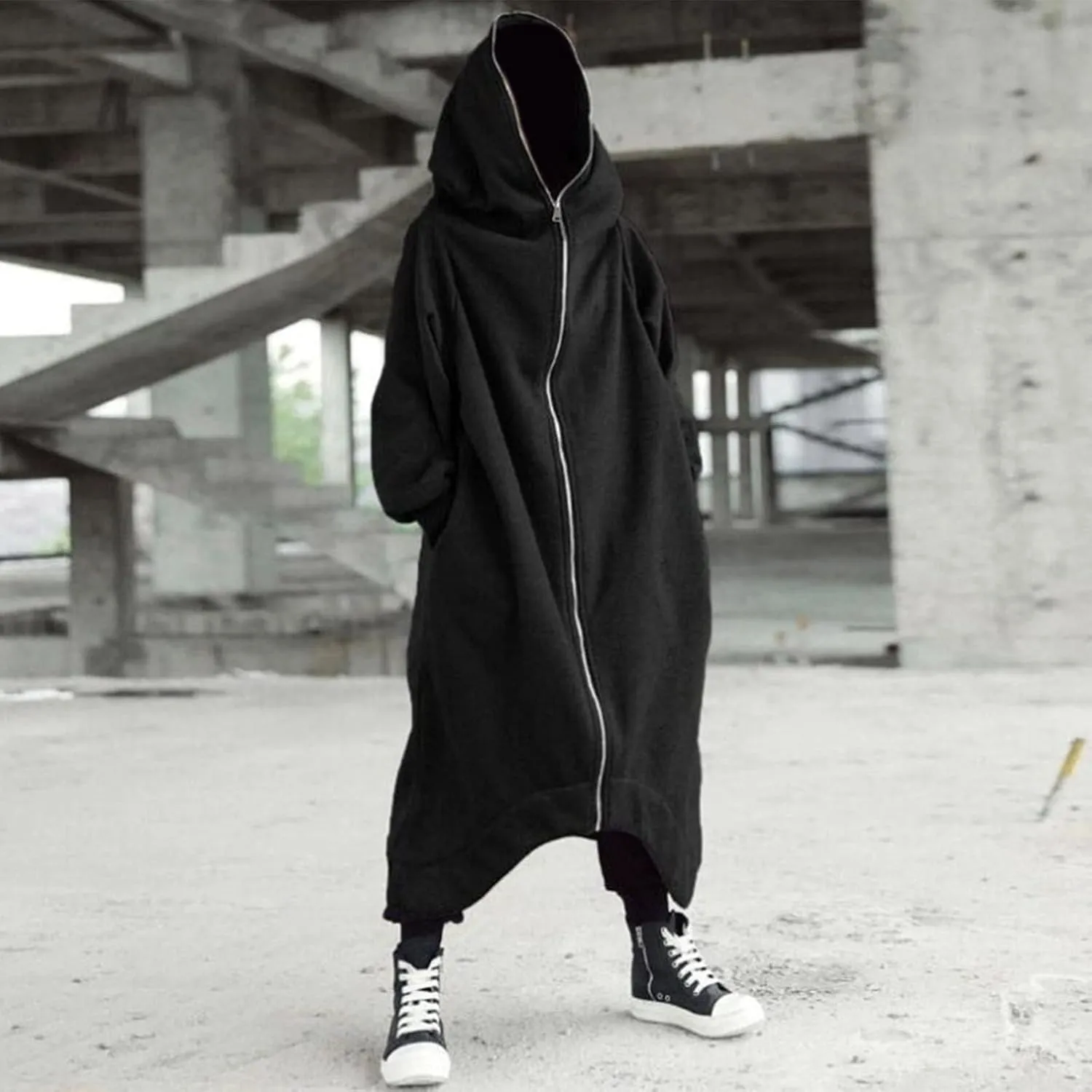LCMTWX Mens Hoodies Pullover Casual Loose Solid Hooded Sweater Top Heavyweight Fleece Hoodie Sports Hooded Jacket Full Zip