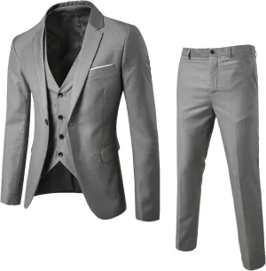LCMTWX Wedding Suits For Men Business Wedding Party Jacket Vest & Pants Coat Mens Dress Suit Suits For Men Big And Tall