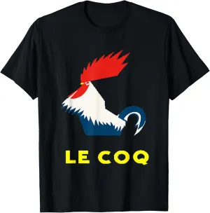 Le Coq Vector Art In Bold Bright Colors T-Shirt