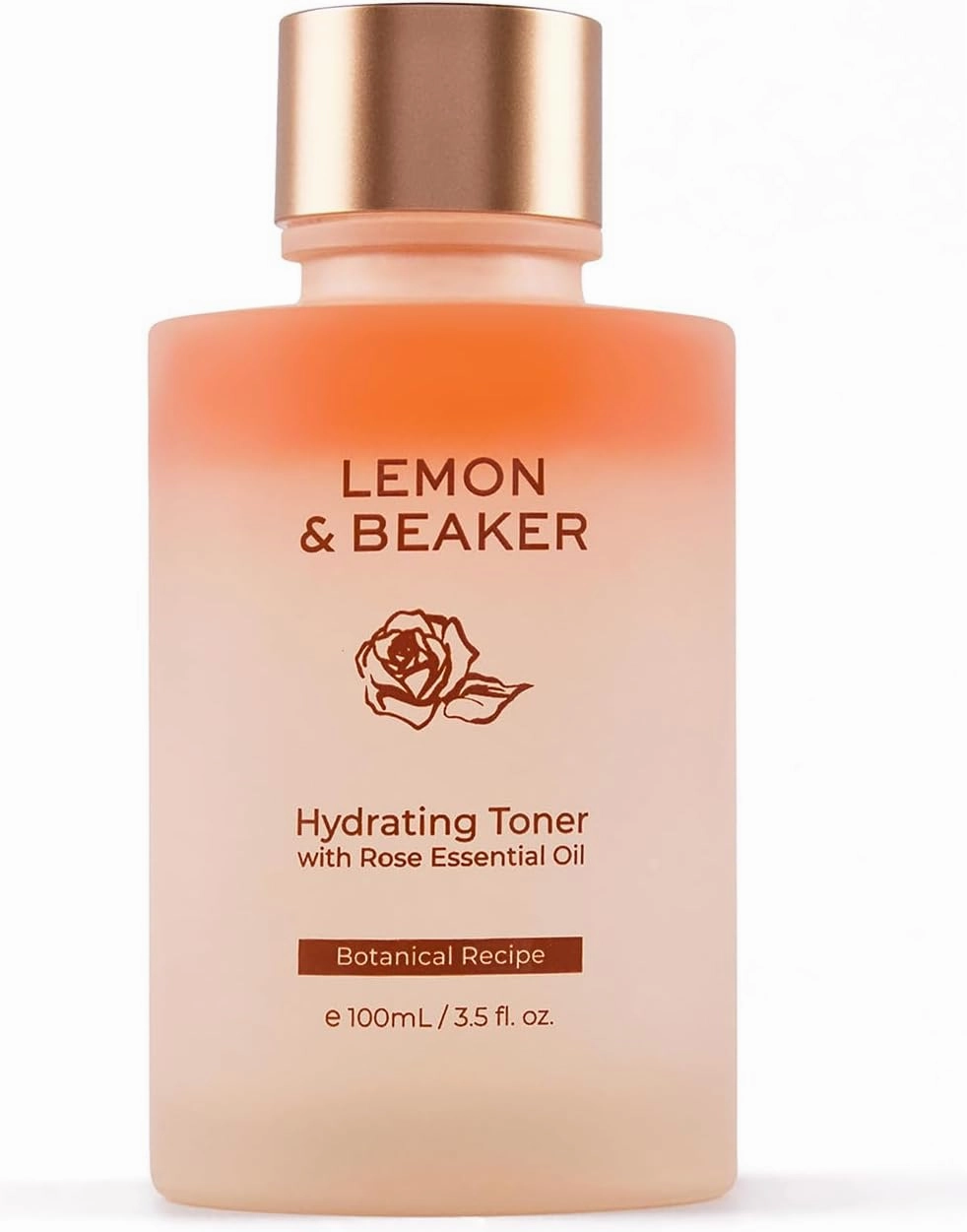 Lemon & Beaker Pore-Reducing Toner - Alcohol-Free, Vegan Face Toner for Soothing & Hydrating Skin, Minimizes Large Pores, 3.5 fl oz, Made in New Zealand