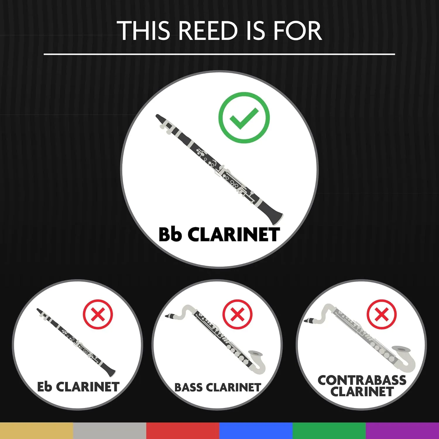 Légère Reeds - Bb Clarinet Reed, European Cut, Strength 2.50 (BBES2.50) - Premium Synthetic Woodwind Reed
