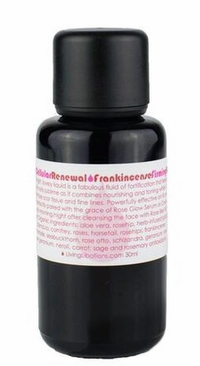 LIVING LIBATIONS - Organic Rose Renewal Frankincense Firming Fluid (1 oz | 30 ml)