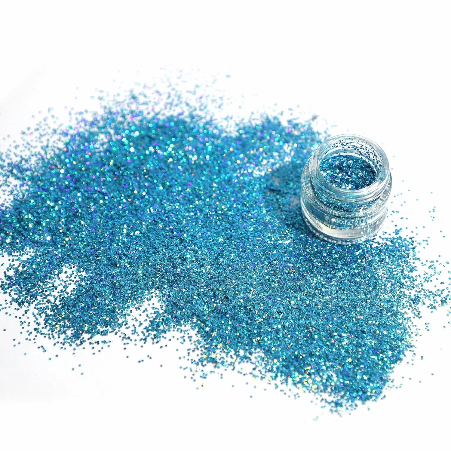 Loose Glitter Eyeshadow powder shiny Glitter | Loose Glitter Eyeshadow For Eye Makeup | Highly Pigmented Eyeshadow With Radiant Shimmer (Denim)