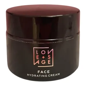 Love   Sage Vitamin-Rich Hydrating Face Cream, Whipped Oil-Based Moisture, Coconut Oil, Triglycerides, Vitamin E, Olive Squalene, Anti-Oxidant, Vegan, Cruelty-Free (Rose, Lavender, Ylang Ylang)