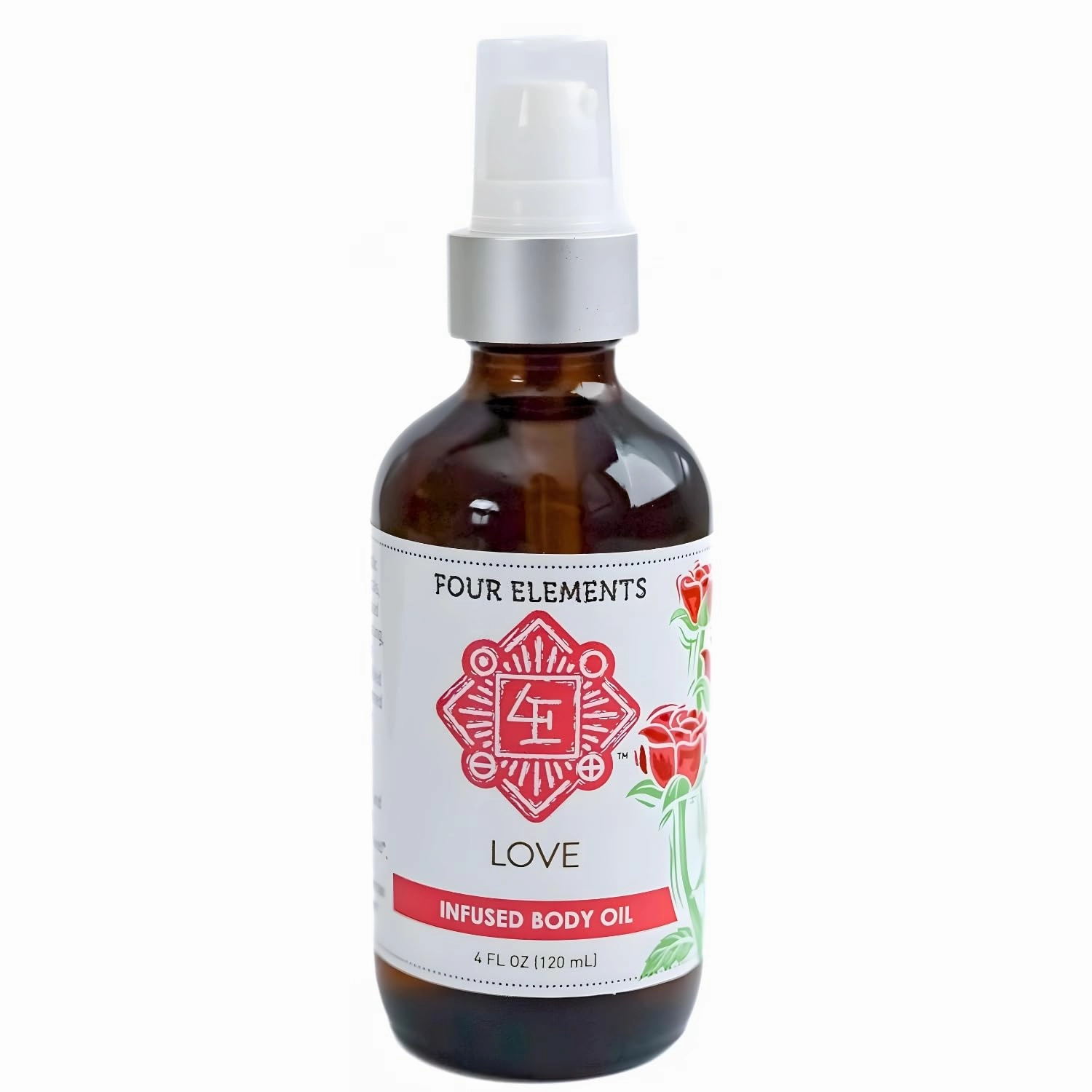 Love Body Oil, a Spicy and Warming Blend for your Lovely Time of Essential Oils - Natural and Organic- 4 FL OZ