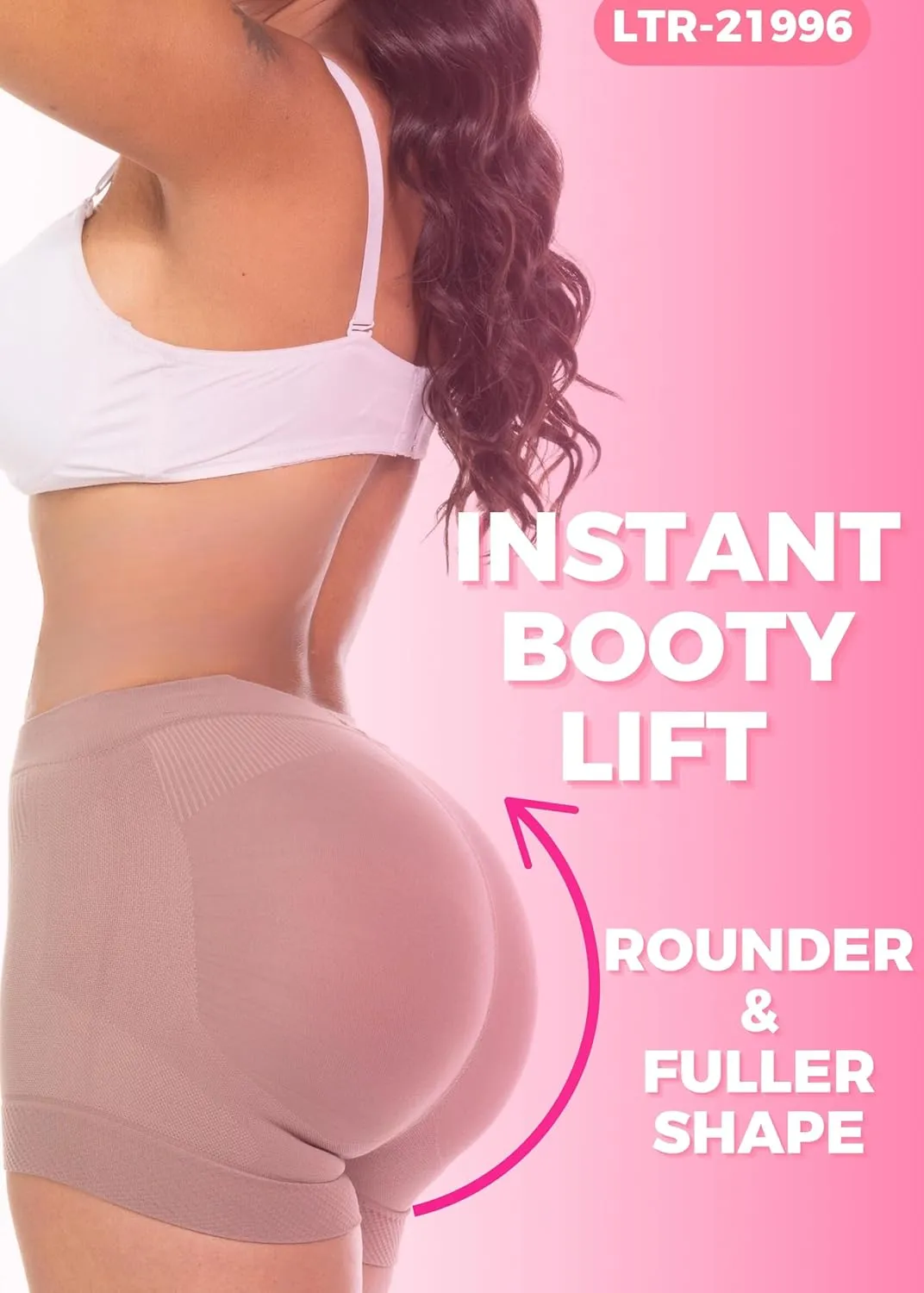 LT.ROSE Butt Lifting Enhancer Shapewear Panties Calzones Levanta Gluteos Colombianos Fajas Reductoras y Moldeadoras