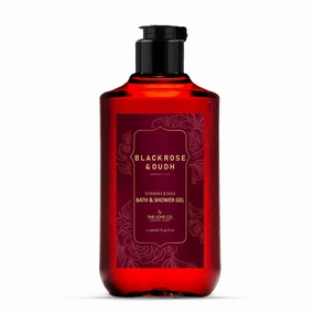 Luxury Black Rose Body Wash for Women - Organic & Vegan, Long-Lasting Scent with Nourishing Shea Butter, Vitamin E, and Niacinamide - Cruelty-Free, Paraben-Free, 250ml