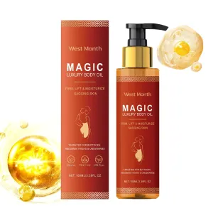 Magic Body Firming Oil,Hydrating and Firming Skin Luxury Body Oil for Arms with Vitamin E. (1)