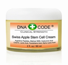 Magic Cream- Swiss Apple Stem Cell Complex Face Cream w/Argireline, Matrixyl 3000, Hyaluronic Acid, CoQ10. Big 2 OZ or 4 OZ
