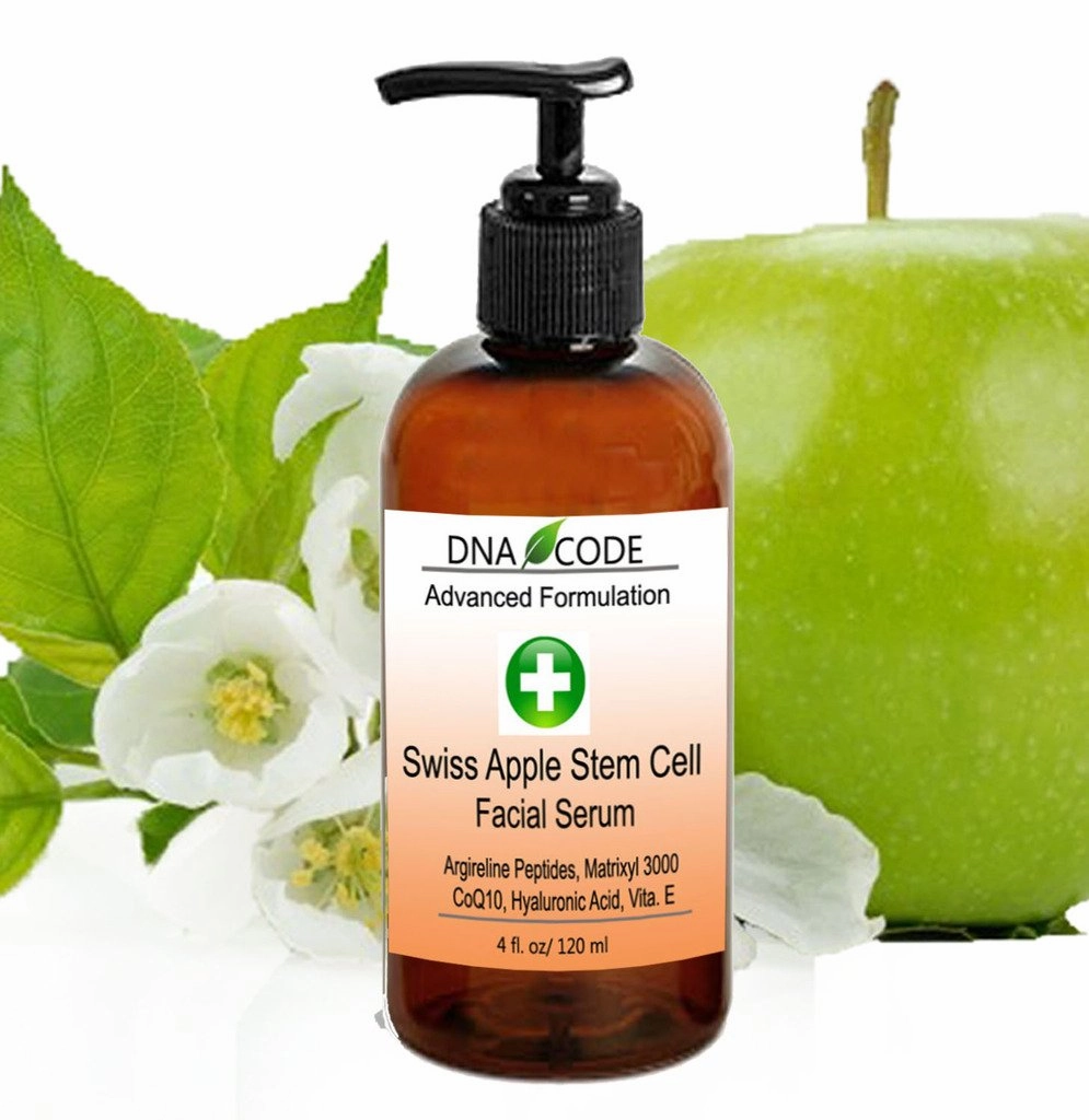 Magic Serum-Swiss Apple Stem Cell Complex Serum w/Argireline, Matrixyl 3000, Hyaluronic Acid, CoQ10. 4 OZ