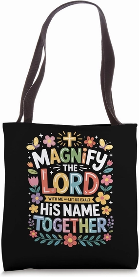 Magnify The Lord Christian VBS 2025 Christian Summer Camp Tote Bag