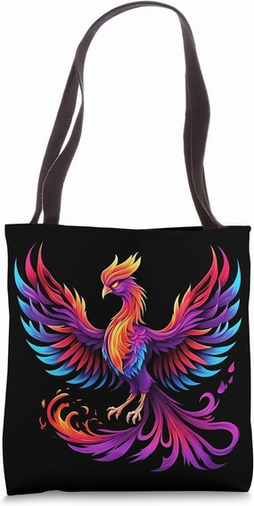 Majestic Phoenix Firebird, Fantasy, Mystical, Mythological Tote Bag
