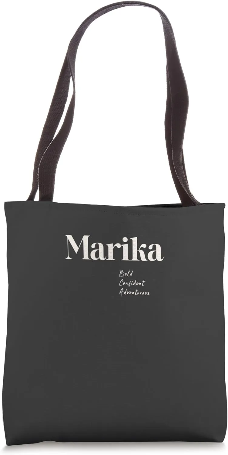 Marika - Bold, Confident and Adventurous Tote Bag