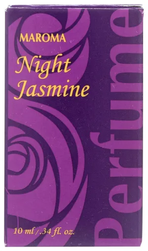 MAROMA Night Jasmine Perfume, 0.34 FZ