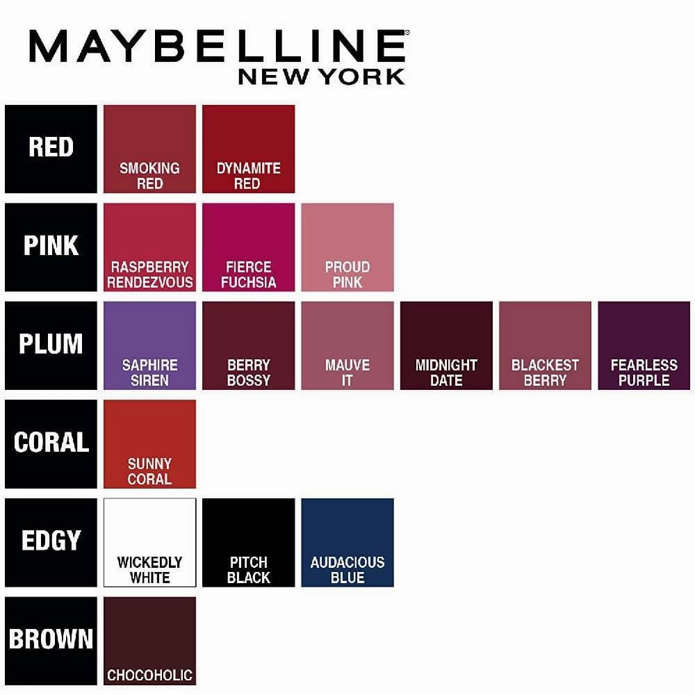 Maybelline New York Color Sensational Creamy Matte Lipstick / 902 Choco Rise