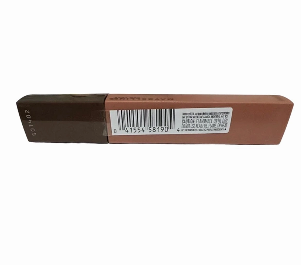 Maybelline New York SuperStay Matte Ink Liquid Lipstick, Chai Genius 255
