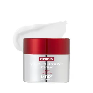 MDP  PEPTIDE 9 VOLUME & TENSION TOX CREAM PRO, Skin Barrier, Night Repair|1.76 oz/50g,Radiance, Hydration, Peptide Cream, Reduces Wrinkles, Heals and Repairs Skin, ectoin