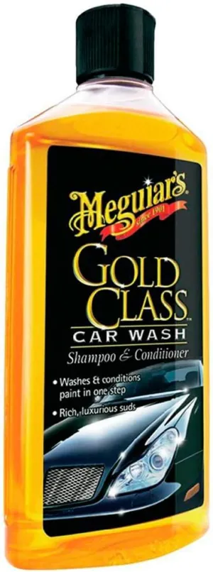 Meguiar's Gold Class Car Wash Shampoo & Conditioner 473ml Biodegradable Formula