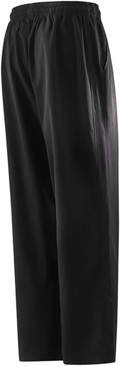 Mens Linen Trousers Slacks Beach Jeans Stretch Skinny Riding Slim Fit Body Summer Cloth Motorcycle Cargo Joggers Sport