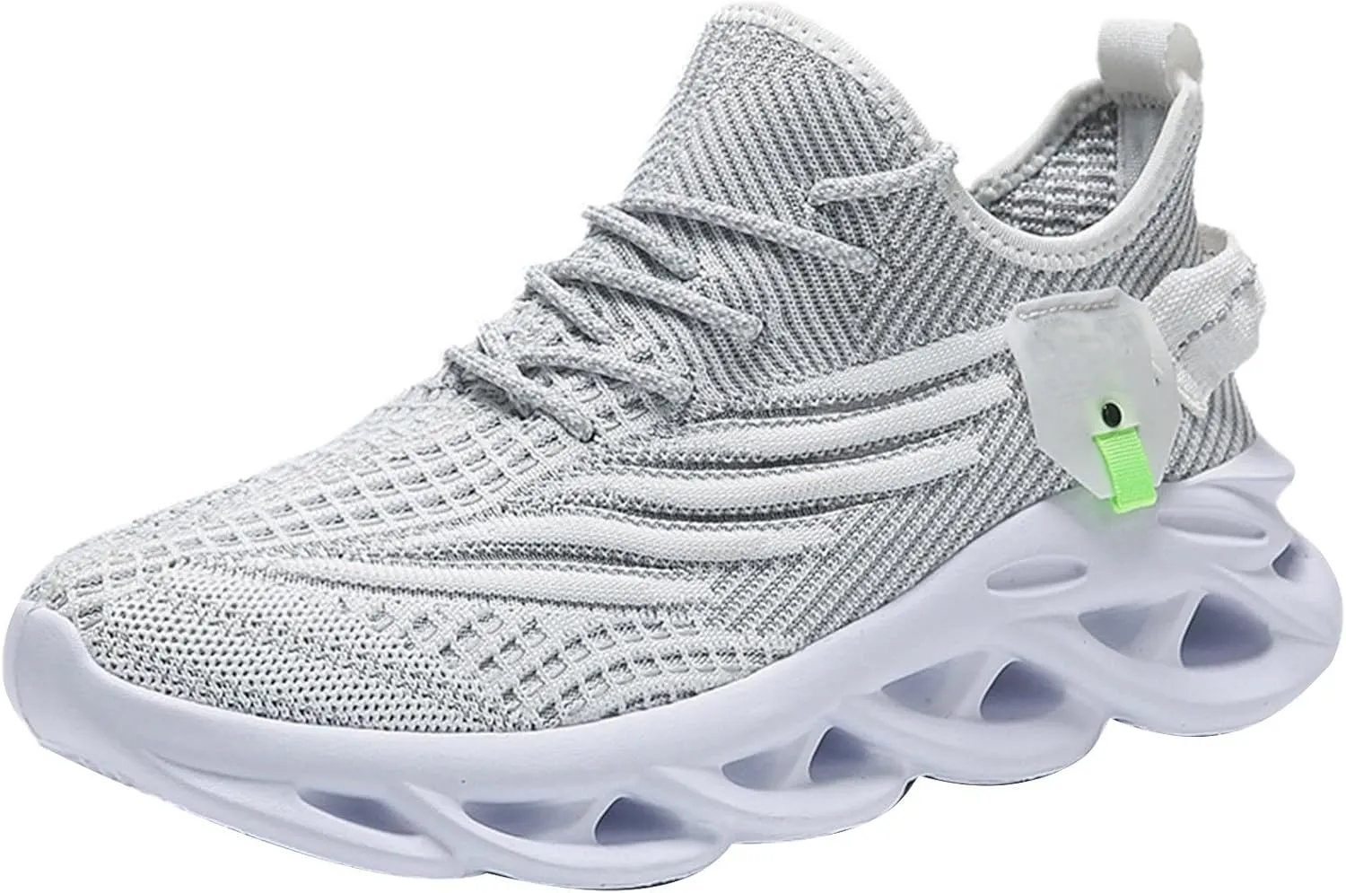 Men's Summer Mesh Breathable Sports Shoes Fashionable Running Shoes Sneaker Laces Mens