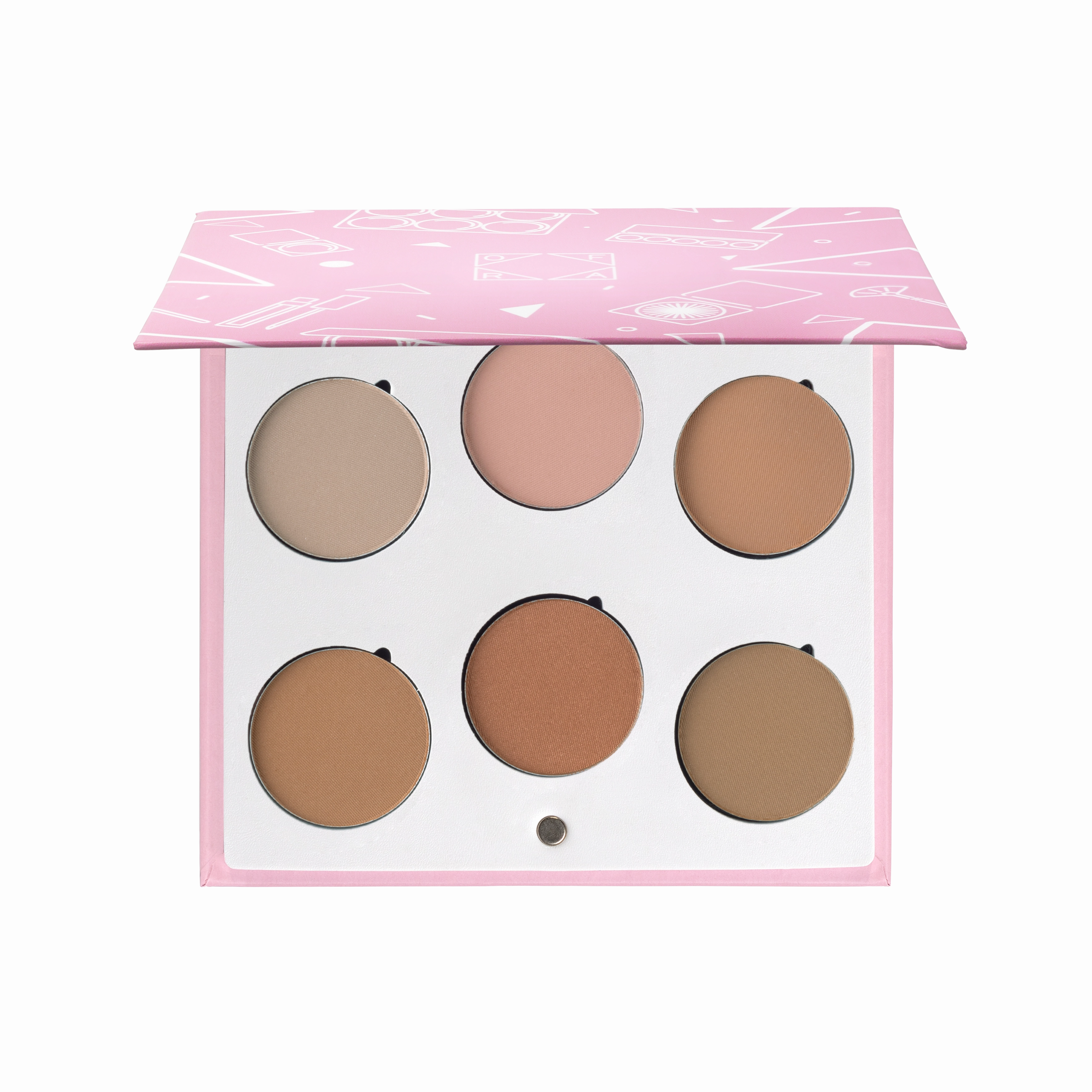 Mini Mix Face Palette - Cinnamon Hues