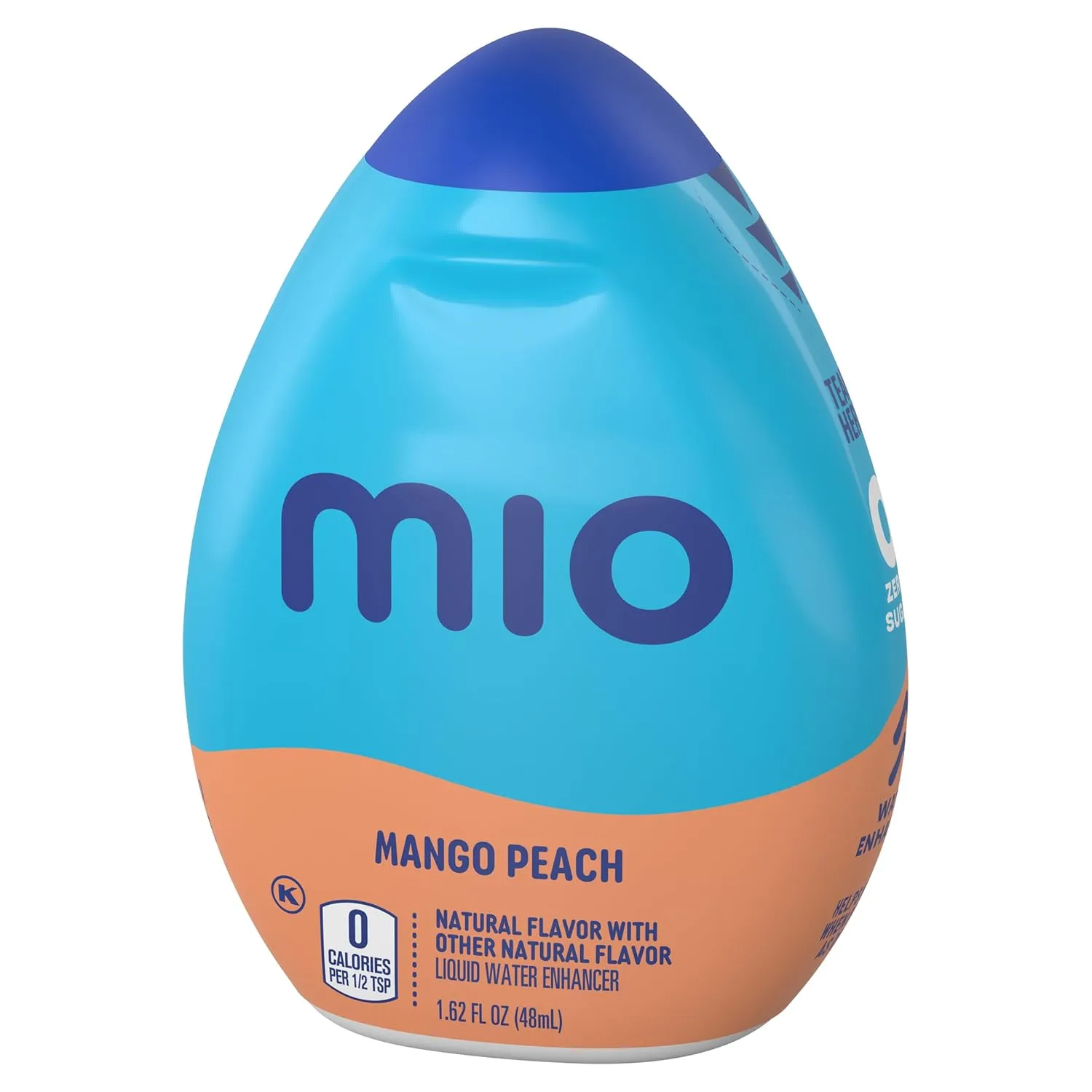 MIO Mango Peach, 1.62 Ounce (Pack of 4)