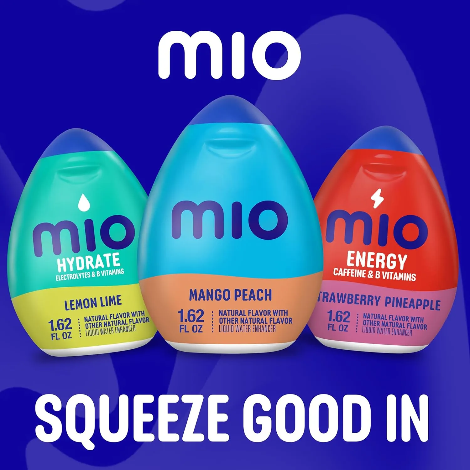 MIO Mango Peach, 1.62 Ounce (Pack of 4)