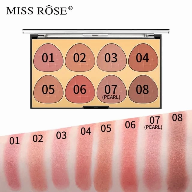 Miss Rose 8-color blusher