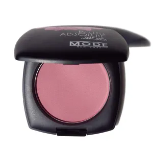 MODE Blush Absolute Pearly Mauve Long Lasting Vibrant Cheek Color, Stay True Buildable Full Coverage Natural Looking Smooth Powder Blusher, Nourishing Wild Rose Skincare, Mirror Case - Born to Bloom