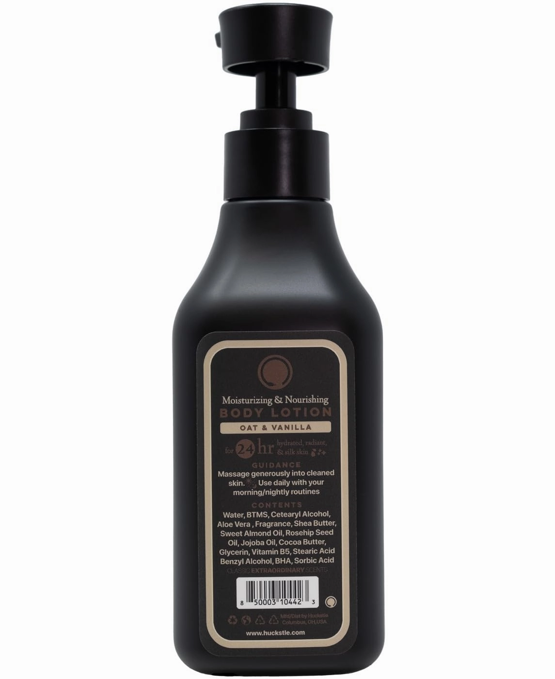 Moisturizing and Nourishing Body Lotion | 24 Hour Hydrated, Radiant, and Silk Skin (Oat & Vanilla)