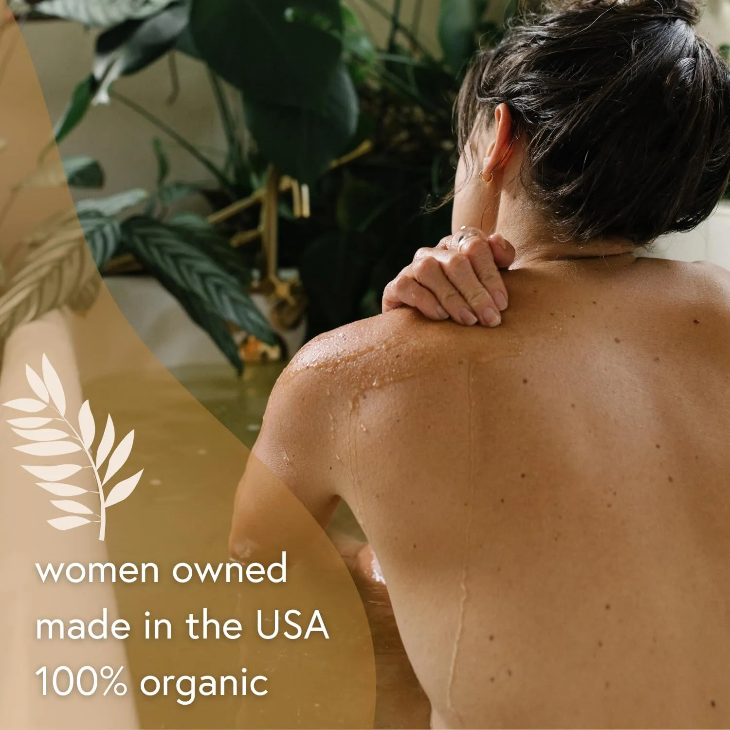 Moon Bath Botanical Bath Tea | Full Moon Herbal Ayurvedic Bath Soak for Energy & Sensuality w/Rose, Calendula & Ginger for 2 Baths | Organic & Natural Body Care for Lunar Alignment, Loose Leaf Flower