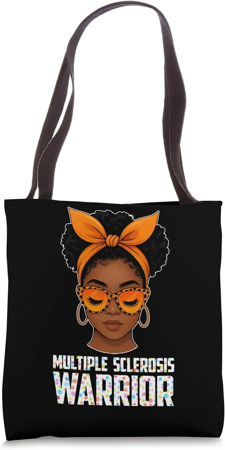 Multiple Sclerosis Warrior Bold Empowerment Community Tote Bag