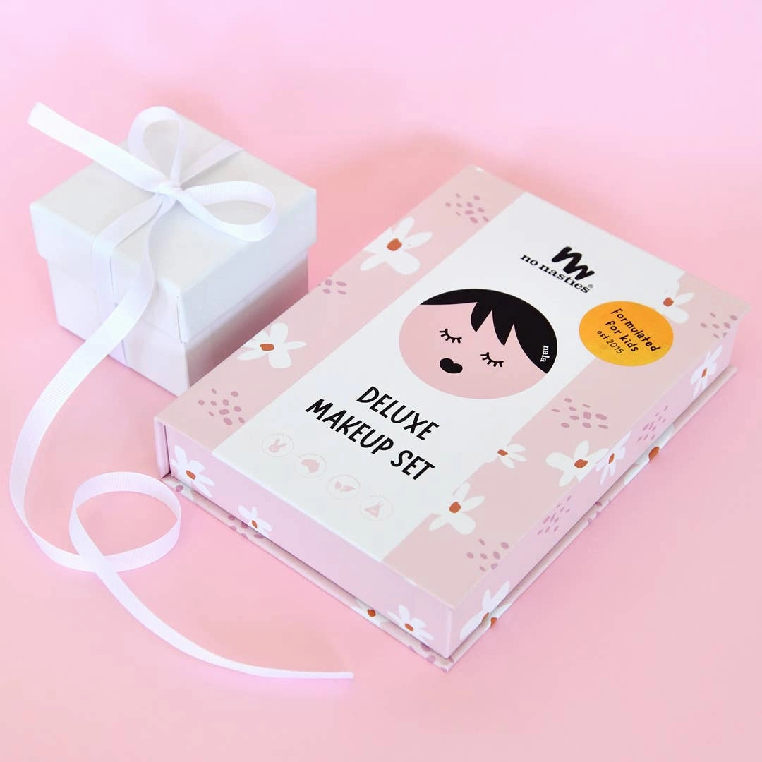 Nala Kids Natural Pressed Powder Pink Makeup Palette Kit