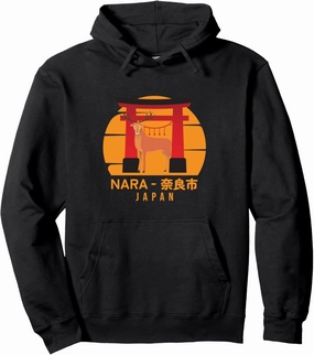 Nara Japan Deer Japanese Deers Pullover Hoodie