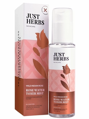 Natural Alchol Free Rose Water Spray - Cascade Moisturizing Day Care Face and Body Lotion