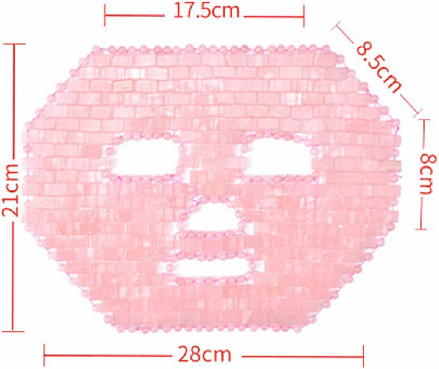 Natural Rose Quartz for Face Jade Roller Gua Sha Massage Face Roller,Type I