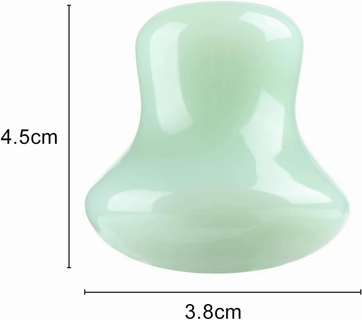 Natural Rose Quartz Stone Face Massager Mushroom Jade Stone Facial Roller,4