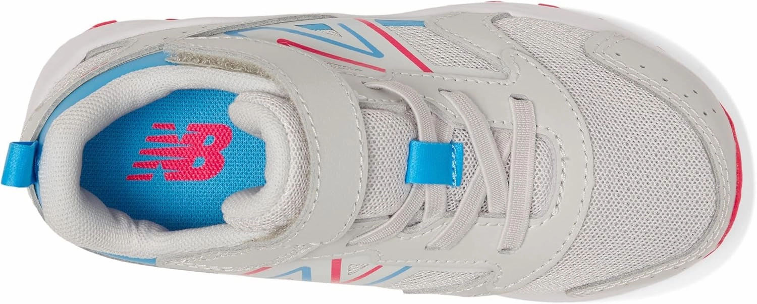New Balance Kids Fresh Foam 650v1 Bungee Lace with Top Strap Shoes for Kids – Mesh and Leather Upper