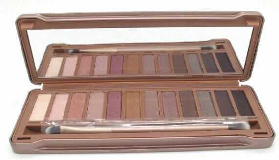 NEW NAKE basics palette makeup kit set nake 3 eyeshadow with brush NK1 NK2 NK3 eye shadow 12 COLOR Nake1 2 3 makeup set