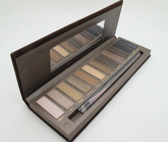 NEW NAKE basics palette makeup kit set nake 3 eyeshadow with brush NK1 NK2 NK3 eye shadow 12 COLOR Nake1 2 3 makeup set