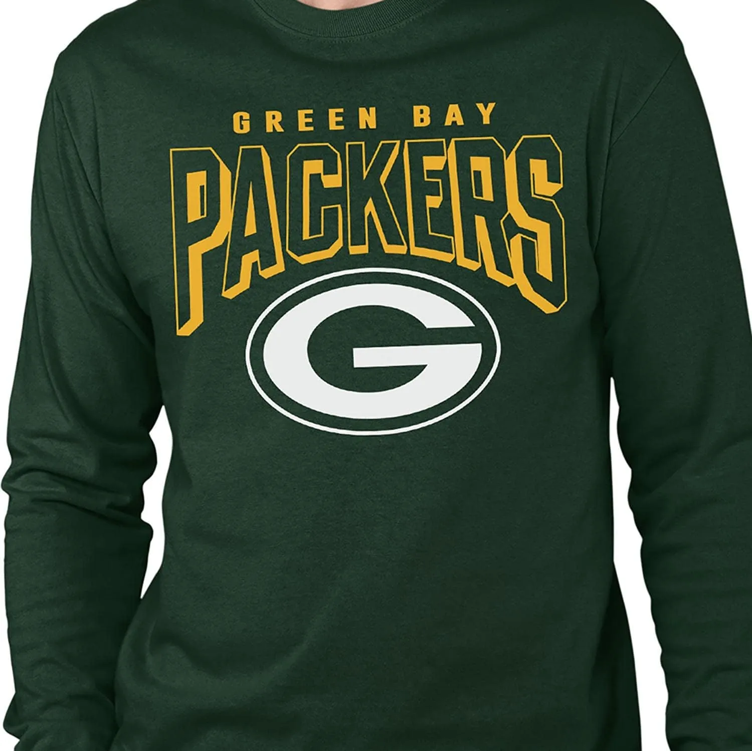 NFL Junk Food Bold Logo Long Sleeve T-Shirt