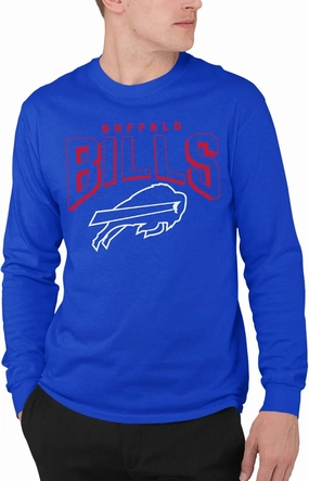 NFL Junk Food Bold Logo Long Sleeve T-Shirt