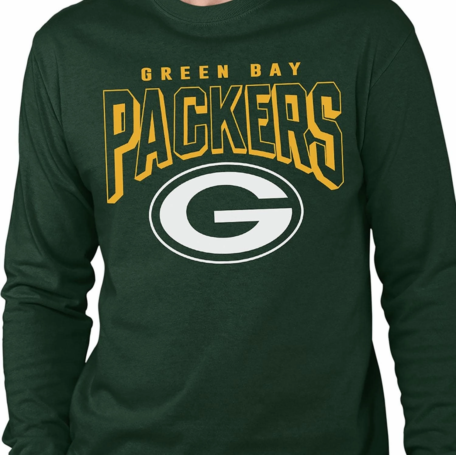 NFL Junk Food Bold Logo Long Sleeve T-Shirt